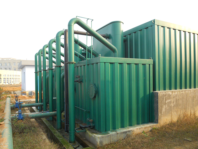50T/H农村自来水厂一体化净水器